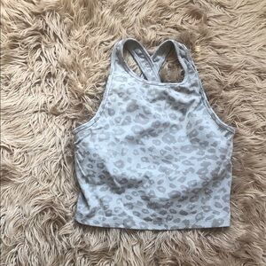 Beyond Yoga Gray Camo Tank Top